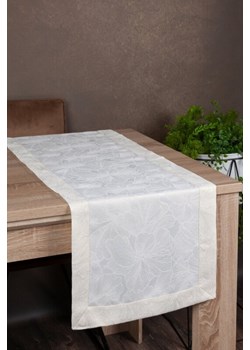OBRUS LENA 40 X 200 CM KREMOWY ze sklepu lenaodniemowlakadoszkolniaka.pl w kategorii Obrusy i bieżniki - zdjęcie 187432797