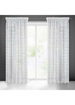 FIRANA GOTOWA ASTERA NA TAŚMIE 140 X 270 CM BIAŁY ze sklepu lenaodniemowlakadoszkolniaka.pl w kategorii Firany - zdjęcie 187433147