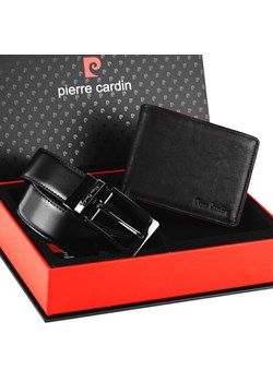 Zestaw na prezent dla mężczyzny portfel i pasek męski skórzany Pierre Cardin ze sklepu lenaodniemowlakadoszkolniaka.pl w kategorii Paski męskie - zdjęcie 187433359
