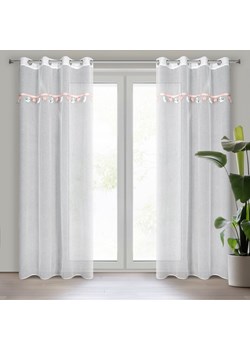 FIRANA GOTOWA MOON 1 140 X 250 CM BIAŁY ze sklepu lenaodniemowlakadoszkolniaka.pl w kategorii Firany - zdjęcie 187433537