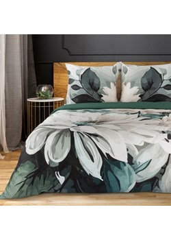 KOMPLET POŚCIELI SATYNOWEJ LINDA 220 X 200 CM CIEMNOZIELONY ze sklepu lenaodniemowlakadoszkolniaka.pl w kategorii Pościele - zdjęcie 187433907