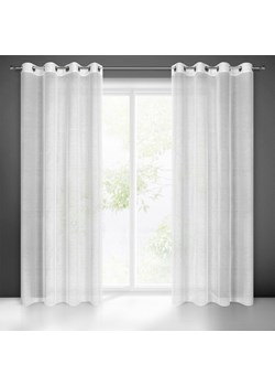 FIRANA GOTOWA GRACJA 140 X 250 CM BIAŁY ze sklepu lenaodniemowlakadoszkolniaka.pl w kategorii Firany - zdjęcie 187434086