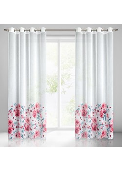 ZASŁONA GOTOWA CARLA 140 X 250 CM BIAŁY ze sklepu lenaodniemowlakadoszkolniaka.pl w kategorii Zasłony - zdjęcie 187434367