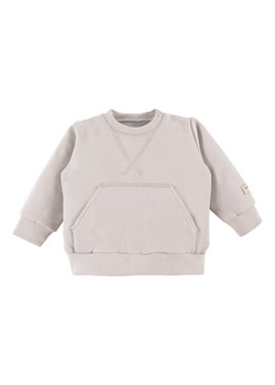 Bluza beżowa dresowa kangurek dla dziewczynki Simply Comfy Eevi ze sklepu lenaodniemowlakadoszkolniaka.pl w kategorii Bluzy i swetry - zdjęcie 187434598