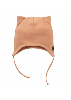 Czapka wiązana niemowlęca bawełniana pinokio Olivier ze sklepu lenaodniemowlakadoszkolniaka.pl w kategorii Czapki dziecięce - zdjęcie 187436168