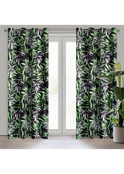 ZASŁONA GOTOWA ZOJA 140 X 250 CM CZARNY ze sklepu lenaodniemowlakadoszkolniaka.pl w kategorii Zasłony - zdjęcie 187437295