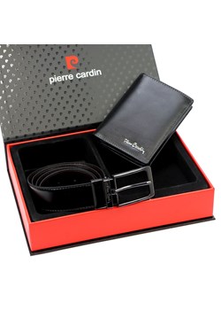 Pierre Cardin pasek czarny - mężczyzna ze sklepu lenaodniemowlakadoszkolniaka.pl w kategorii Portfele męskie - zdjęcie 187437428