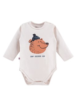 Body niemowlęce z długim rękawem dla chłopca Eevi Jump ze sklepu lenaodniemowlakadoszkolniaka.pl w kategorii Body niemowlęce - zdjęcie 187437557