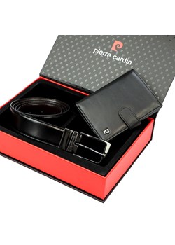 Zestaw na prezent dla mężczyzny portfel i pasek męski skórzany Pierre Cardin ze sklepu lenaodniemowlakadoszkolniaka.pl w kategorii Paski męskie - zdjęcie 187437675