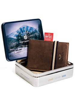 Portfel męski skórzany skóra naturalna Peterson ze sklepu lenaodniemowlakadoszkolniaka.pl w kategorii Portfele męskie - zdjęcie 187437745