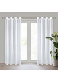 FIRANA GOTOWA TINA 140 X 270 CM BIAŁY ze sklepu lenaodniemowlakadoszkolniaka.pl w kategorii Firany - zdjęcie 187437826