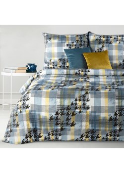 KOMPLET POŚCIELI W PUDEŁKU MANDY 160 X 200 CM NIEBIESKI ze sklepu lenaodniemowlakadoszkolniaka.pl w kategorii Pościele - zdjęcie 187438229