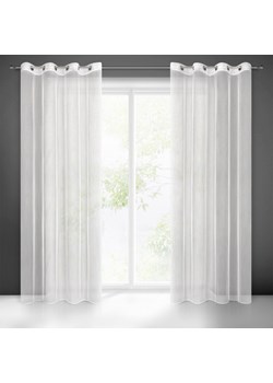 FIRANA GOTOWA NICEA 140 X 250 CM BIAŁY ze sklepu lenaodniemowlakadoszkolniaka.pl w kategorii Firany - zdjęcie 187438618