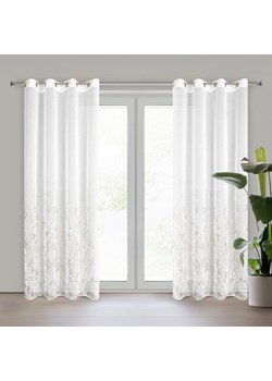 FIRANA GOTOWA MARTA 140 X 250 CM BIAŁY ze sklepu lenaodniemowlakadoszkolniaka.pl w kategorii Firany - zdjęcie 187438905