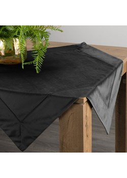 OBRUS VELVET 85 X 85 CM CZARNY ze sklepu lenaodniemowlakadoszkolniaka.pl w kategorii Obrusy i bieżniki - zdjęcie 187439308