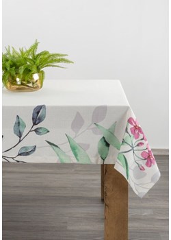 OBRUS NATU 7 140 X 280 CM BIAŁY ze sklepu lenaodniemowlakadoszkolniaka.pl w kategorii Obrusy i bieżniki - zdjęcie 187440885