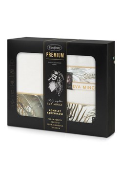 KOMPLET RĘCZNIKÓW EVA17 46 X 36 X 7 CM BIAŁY ze sklepu lenaodniemowlakadoszkolniaka.pl w kategorii Ręczniki - zdjęcie 187440917