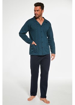 Piżama męska z długim rękawem długie spodnie 114/64 ze sklepu lenaodniemowlakadoszkolniaka.pl w kategorii Piżamy męskie - zdjęcie 187441025