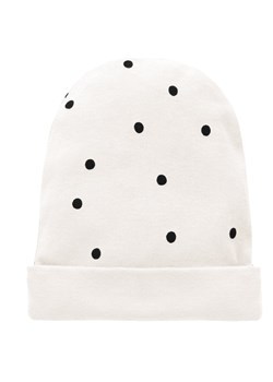 CZAPKA NIEM TRES BIEN EC écru,groszki 50 ze sklepu lenaodniemowlakadoszkolniaka.pl w kategorii Czapki dziecięce - zdjęcie 187441216