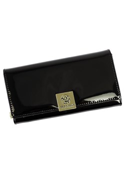Gregorio portfel skóra naturalna czarny kobieta ze sklepu lenaodniemowlakadoszkolniaka.pl w kategorii Portfele damskie - zdjęcie 187441457