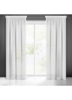 FIRANA GOTOWA SANDRA NA TAŚMIE 140 X 270 CM BIAŁY ze sklepu lenaodniemowlakadoszkolniaka.pl w kategorii Firany - zdjęcie 187441537