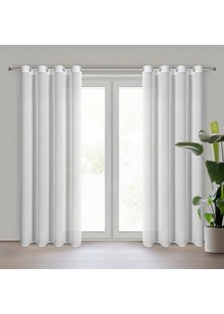 FIRANA GOTOWA TULSA 140 X 250 CM BIAŁY ze sklepu lenaodniemowlakadoszkolniaka.pl w kategorii Firany - zdjęcie 187441538