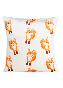 POSZEWKA DESIGN91 45 X 45 CM BIAŁY ze sklepu lenaodniemowlakadoszkolniaka.pl w kategorii Poszewki na poduszki - zdjęcie 187442348