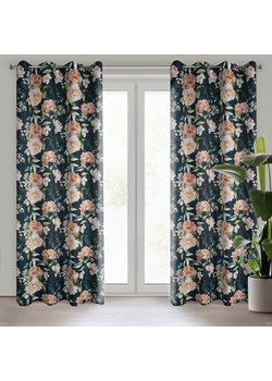 ZASŁONA GOTOWA SALMA 140 X 270 CM CZARNY ze sklepu lenaodniemowlakadoszkolniaka.pl w kategorii Zasłony - zdjęcie 187442937