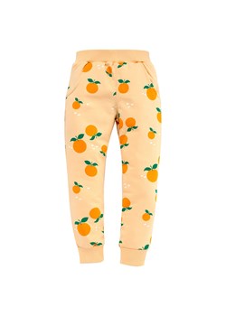 Spodnie FRUIT&SUN zółty,pomarańcze 140 ze sklepu lenaodniemowlakadoszkolniaka.pl w kategorii Spodnie i półśpiochy - zdjęcie 187442965