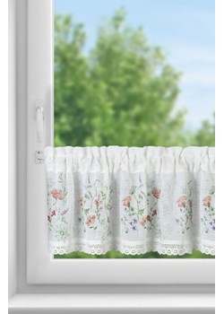 FIRANA GOTOWA SYLWIA NA TAŚMIE 150 X 30 CM BIAŁY ze sklepu lenaodniemowlakadoszkolniaka.pl w kategorii Firany - zdjęcie 187443049