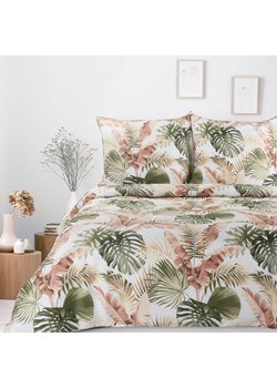 KOMPLET POŚCIELI SATYNOWEJ SPRING 29 140 X 200 CM BIAŁY ze sklepu lenaodniemowlakadoszkolniaka.pl w kategorii Pościele - zdjęcie 187443097