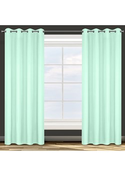 ZASŁONA GOTOWA D91 ADORE 140 X 250 CM JASNOMIĘTOWY ze sklepu lenaodniemowlakadoszkolniaka.pl w kategorii Zasłony - zdjęcie 187443656