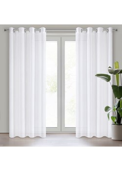 FIRANA GOTOWA ESIM 140 X 250 CM BIAŁY ze sklepu lenaodniemowlakadoszkolniaka.pl w kategorii Firany - zdjęcie 187443659