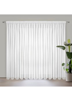 FIRANA GOTOWA LUCY NA TAŚMIE 400 X 300 CM BIAŁY ze sklepu lenaodniemowlakadoszkolniaka.pl w kategorii Firany - zdjęcie 187444365