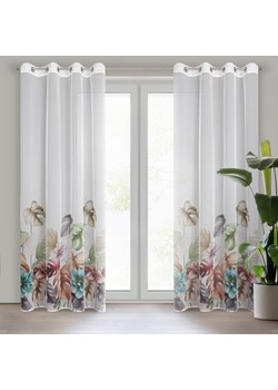 ZASŁONA GOTOWA NIKOLA 140 X 250 CM BIAŁY ze sklepu lenaodniemowlakadoszkolniaka.pl w kategorii Zasłony - zdjęcie 187444689