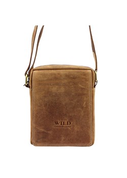 Torba saszetka listonoszka męska na ramię skórzana skóra naturalna Wild ze sklepu lenaodniemowlakadoszkolniaka.pl w kategorii Torby męskie - zdjęcie 187445019