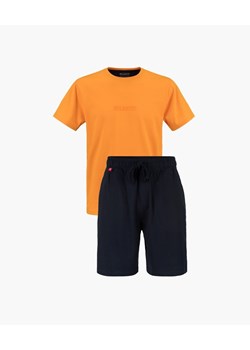 Piżama NMP-364 Pomarańczowy ze sklepu lenaodniemowlakadoszkolniaka.pl w kategorii Piżamy męskie - zdjęcie 187445708
