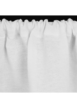 FIRANA GOTOWA CLARIE NA TAŚMIE 150 X 30 CM BIAŁY ze sklepu lenaodniemowlakadoszkolniaka.pl w kategorii Firany - zdjęcie 187446346