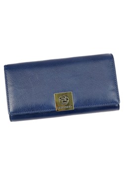 Gregorio portfel skóra naturalna niebieski GS-102 - kobieta ze sklepu lenaodniemowlakadoszkolniaka.pl w kategorii Portfele damskie - zdjęcie 187446529