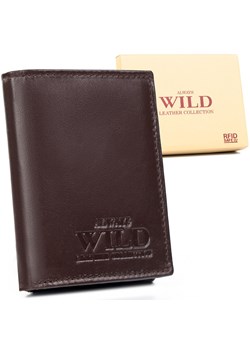 Portfel męski skórzany skóra naturalna Wild ze sklepu lenaodniemowlakadoszkolniaka.pl w kategorii Portfele męskie - zdjęcie 187446565