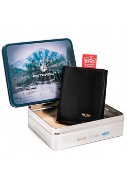 Portfel męski skórzany skóra naturalna Peterson ze sklepu lenaodniemowlakadoszkolniaka.pl w kategorii Portfele męskie - zdjęcie 187447166