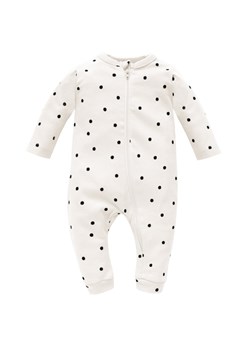 PAJAC BS SUWAK TRES BIEN EC écru,groszki 80 ze sklepu lenaodniemowlakadoszkolniaka.pl w kategorii Pajacyki - zdjęcie 187447517