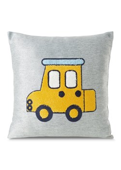 POSZEWKA ALVIN 1 45 X 45 CM STALOWY ze sklepu lenaodniemowlakadoszkolniaka.pl w kategorii Poszewki na poduszki - zdjęcie 187448549