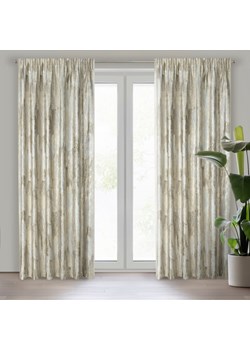 ZASŁONA GOTOWA ELLA NA TAŚMIE 140 X 270 CM KREMOWY ze sklepu lenaodniemowlakadoszkolniaka.pl w kategorii Zasłony - zdjęcie 187449127