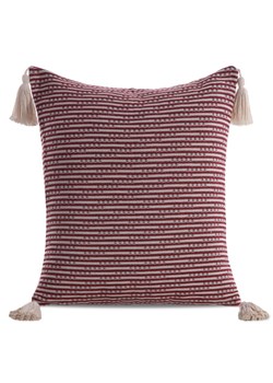 POSZEWKA BOHO 6 45 X 45 CM BORDOWY ze sklepu lenaodniemowlakadoszkolniaka.pl w kategorii Poszewki na poduszki - zdjęcie 187449136