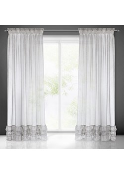 FIRANA GOTOWA RAJA NA TAŚMIE 140 X 270 CM SZARY ze sklepu lenaodniemowlakadoszkolniaka.pl w kategorii Firany - zdjęcie 187449205