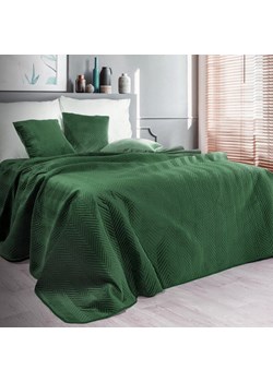 NARZUTA SOFIA 230 X 260 CM CIEMNOZIELONY ze sklepu lenaodniemowlakadoszkolniaka.pl w kategorii Narzuty i kapy - zdjęcie 187450538