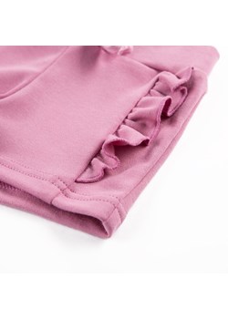 Spodenki krótkie dla dziewczynki róż Nature Ewa klucze ze sklepu lenaodniemowlakadoszkolniaka.pl w kategorii Spodenki niemowlęce - zdjęcie 187451025