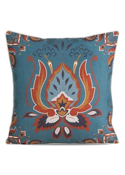 POSZEWKA LEN 11 45 X 45 CM TURKUSOWY ze sklepu lenaodniemowlakadoszkolniaka.pl w kategorii Poszewki na poduszki - zdjęcie 187451056