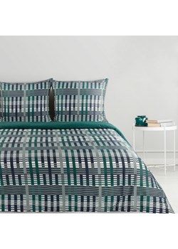 KOMPLET POŚCIELI SATYNOWEJ NIKA 47 140 X 200 CM CIEMNOTURKUSOWY ze sklepu lenaodniemowlakadoszkolniaka.pl w kategorii Pościele - zdjęcie 187451979